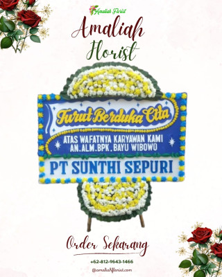 Papan Bunga Duka di Loang Maka